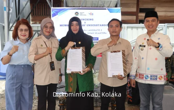 Bupati Kolaka Launching dan MoU SPPG Kolaka Lamokato 02 dan 03