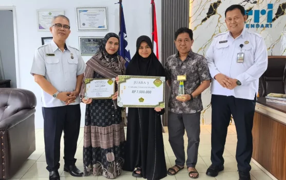 Raih Terbaik Tiga PTQ RRI, Risthy Nabila Tiba Kendari