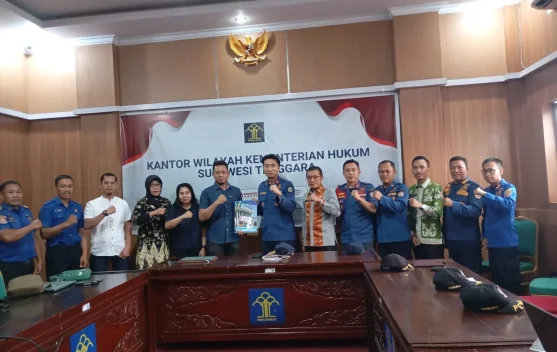 Kemenkum Sultra Harmonisasi Dua Raperbup Konawe Selatan