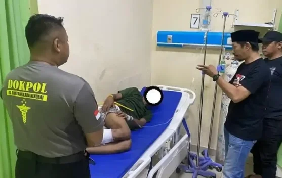 Resivis Curanmor Kendari Melawan Polisi, Kena Timah Panas di Kaki