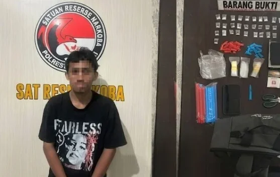 Seorang Pelajar di Kendari Jadi Pengedar Sabu