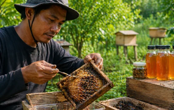 Madu Trigona Jadi Sumber Ekonomi Masyarakat Lokal