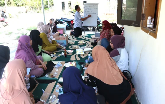 Warga Lepo-Lepo Bahas Risiko Banjir dan Mitigasi Perubahan Iklim Secara Aktif