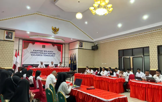 Kemenkum Sultra Perkuat Pembangunan ZI menuju WBBM B03 Tahun 2026