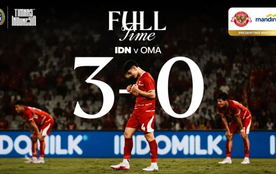 Timnas Indonesia Bungkam Oman 3-0, Akhiri Penantian Kemenangan 38 Tahun