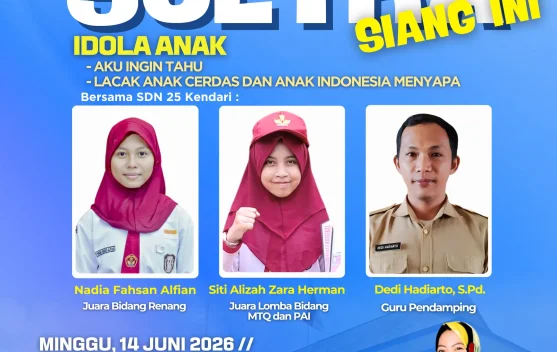 RRI Kendari Ajak Anak Jadi Inspirasi lewat Dialog Sultra Siang Ini: Idola Anak