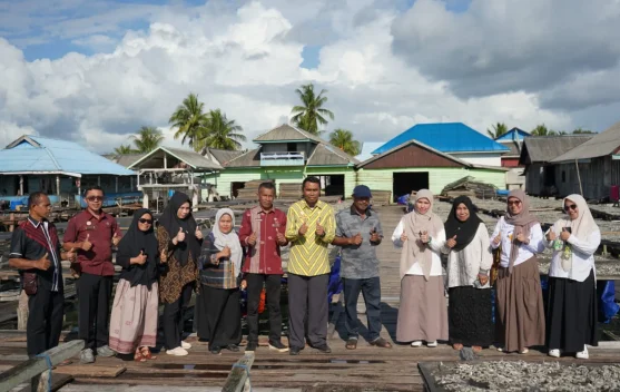Kemenkum Sultra Bersama Disperindag Buteng Pantau Merek Kolektif Teri Waburense