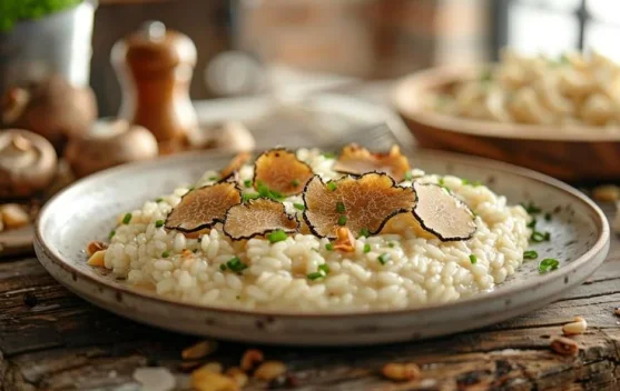 Risotto Truffle, Perpaduan Nasi dan Jamur Mewah