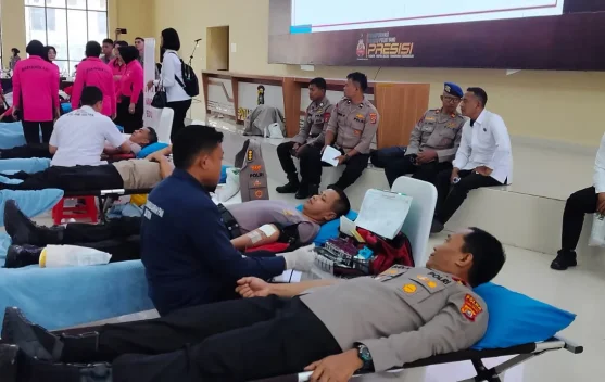 Sambut Hari Bhayangkara ke-80, Polda Sultra Kumpulkan 854 Kantong Darah