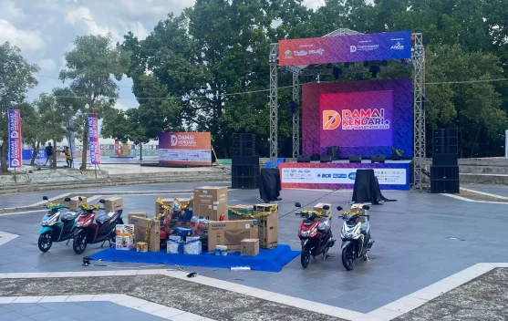 7th Gebyar Anniversary Toko Damai Meriahkan Akhir Pekan di Kendari