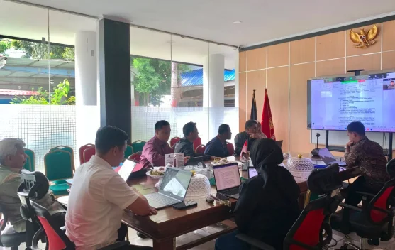 Kemenkum Sultra Harmonisasi Raperda Buton Penyelenggaraan Keolahragaan