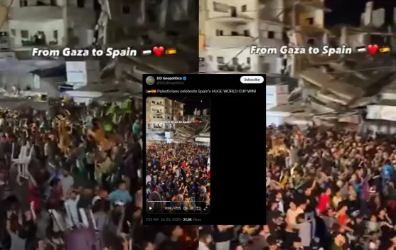Warga Gaza Rayakan Kemenangan Spanyol di Piala Dunia 2026