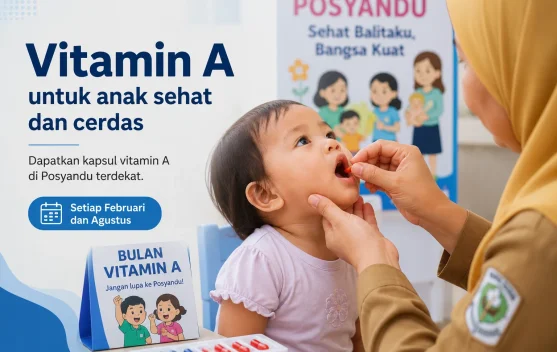 Vitamin A di Posyandu Penting untuk Tumbuh Kembang Balita