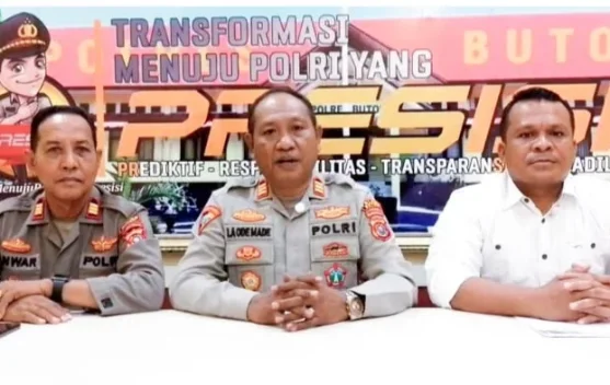 Polres Buton Imbau Masyarakat Jauhi Miras Demi Jaga Kamtibmas