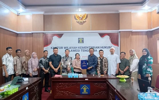Kemenkum Sultra Harmonisasi Raperda Kolaka Utara tentang RP3KP