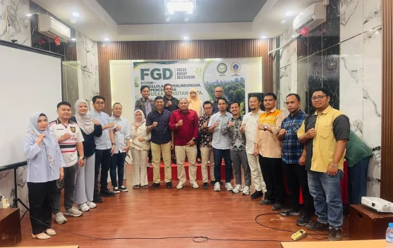 Kanwil Kemenkum Sultra Ikuti FGD Ranperda Hutan Kota