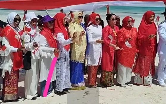 Bupati Buteng Hadiri Pembentangan Bendera Merah Putih 1.000 Meter