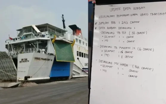 Tim SAR Bergerak Cari Penumpang Virgo Transport 8 di Laut Jawa