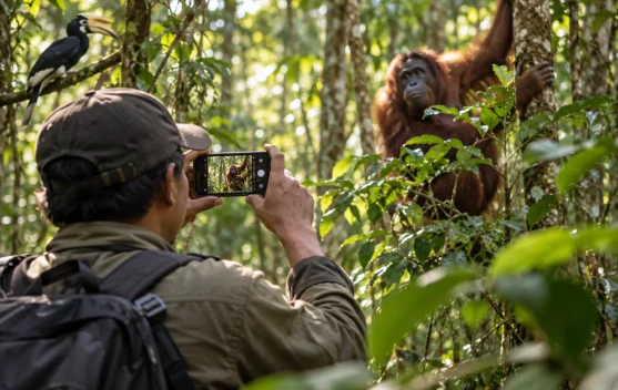 Warga Kalbar Ubah Hobi Foto Satwa Jadi Sumber Penghasilan