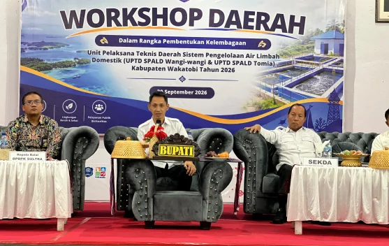 Bupati Wakatobi Harap UPTD SPALD Segera Beroperasi