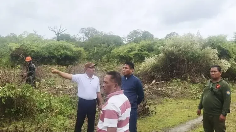 Bupati Rote Ndao Tinjau Lokasi Pembangunan Jobber