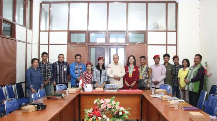 Audiensi PMKRI dan Pemkab Sumba Barat