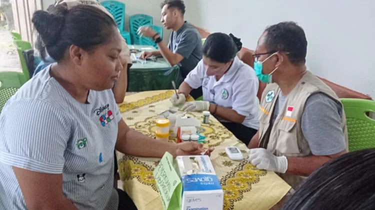 Fakultas Kedokteran Undana Gelar Baksos Kesehatan di Bello