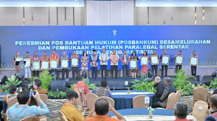 Tiga ribu 442 Posbankum Diluncurkan, Perkuat Akses Hukum NTT
