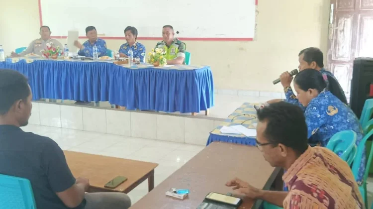 Babinsa Pahunga Lodu Hadiri Pra Musrenbang Kecamatan