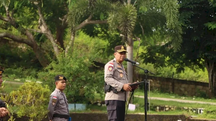Kapolres Rote Ndao Tekankan Disiplin dan Integritas