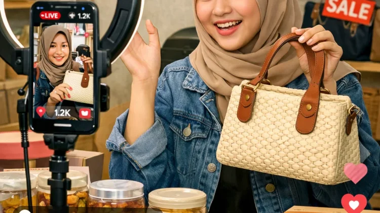 Tren Live Shopping Makin Diminati UMKM