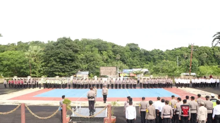 Kapolres Rote Ndao Dorong Profesionalisme dan Kepedulian Anggota