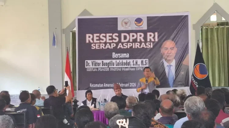 Bupati Kupang Hadiri Reses Viktor Laiskodat di Tesbatan