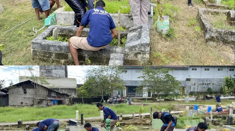 Lapas Waikabubak Gelar Kerja Bakti Sambut Ramadhan