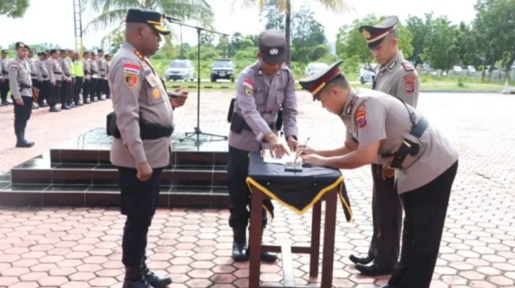 Rotasi Dua Kapolsek Polres Kupang, Tugas Baru Menanti