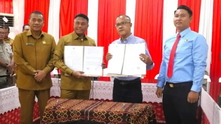 Pemkab Rote Ndao dan Kejari Teken MoU Pendampingan Hukum