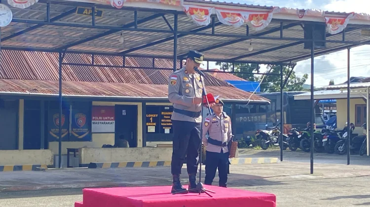 Polres Sumba Barat Gelar Apel Siaga