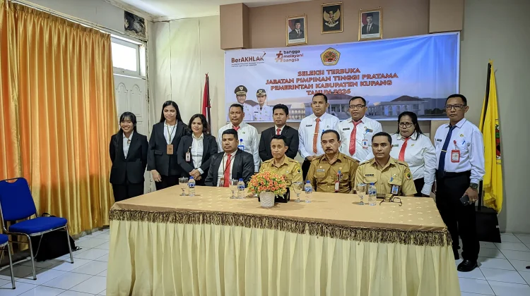 Sekda Kupang Buka Seleksi Jabatan Pimpinan Tinggi Pratama