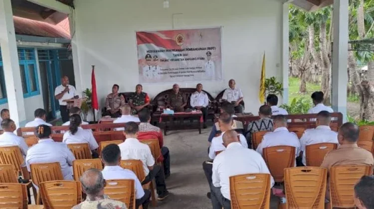 Polsek Amfoang Utara Kawal Musrembang Kecamatan