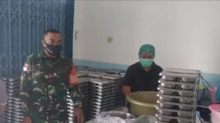 Babinsa Pantau Program MBG Rote Ndao