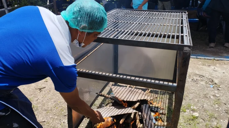 Dinas Peternakan Dorong Potensi Sei Babi Desa Bolok