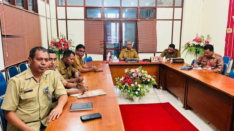 Wabup Sumba Barat Ikuti Rapat Evaluasi Pelayanan Ombudsman