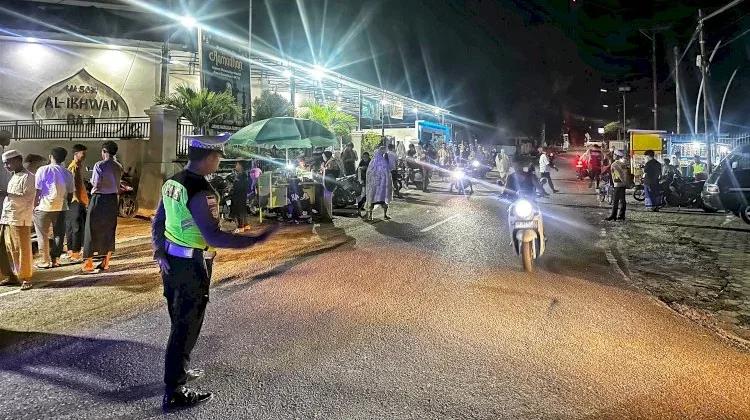 Satlantas Polres Rote Ndao Intensif Amankan Arus Lalu Lintas Selama Bulan Ramadan