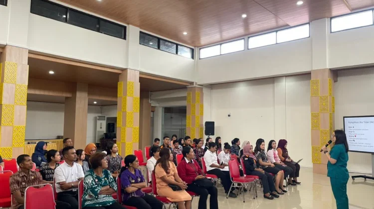 DWP Kemenkum NTT Melakukan Edukasi Masalah Kesehatan Diabetes