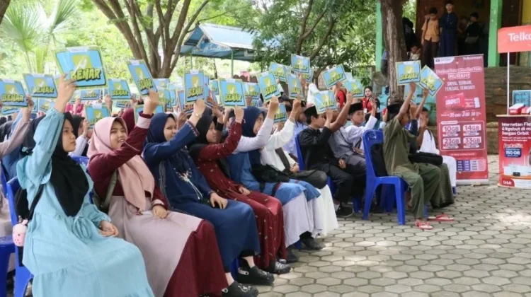 Siswa MTsN Kupang Hadiri Ramadhan Seru Bareng ByU