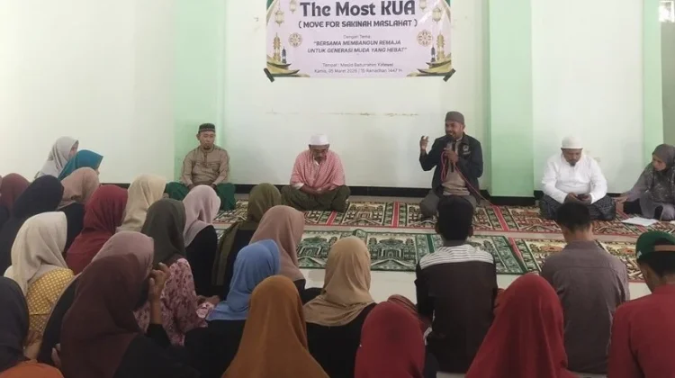KUA Loura Gelar Bimbingan Remaja Sekolah di Masjid Baiturrahim