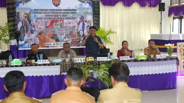 Pemkab Rote Ndao Gelar Musrenbangcam RBL dan Loaholu