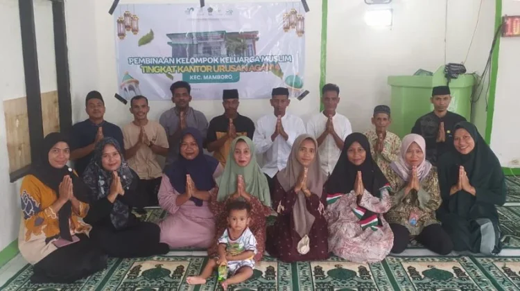 Pembinaan Keluarga Muslim di Mamboro Perkuat Rumah Tangga Sakinah