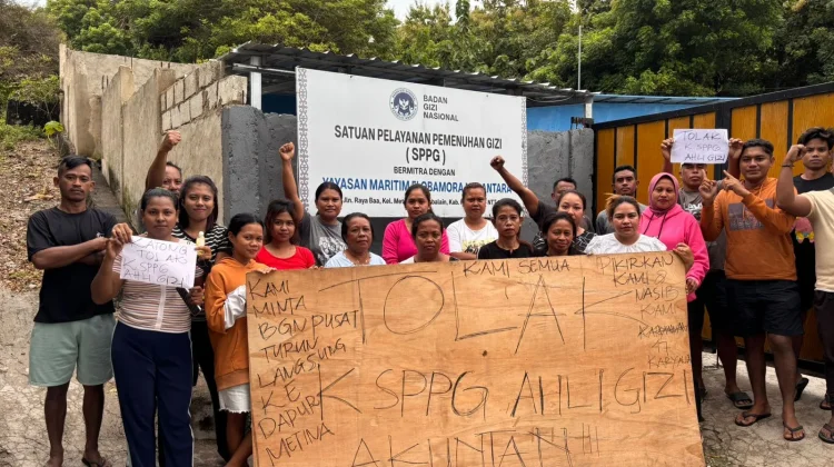Relawan Dapur MBG SPPG Metina Tolak Pemberhentian Operasional