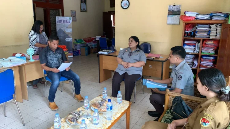 Tim Kanwil Kemenkum NTT Melakukan Verifisikasi Kwalitas Pelayanan